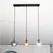 Підвісний світильник EMIBIG Lighting COSMO 714/3