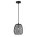 Підвісний світильник Italux PND-28612-BK-SG Amiria E27 1x40W IP20
