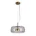 Підвісний світильник, люстра Italux PND-17760B-BRSS-CL Caste LED 1x10W 3000K 850Lm IP20 золотий