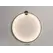 Настінний світильник Round Led Black D-600
