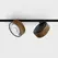 IN_LINE SOL, DALI 4x, D95mm, H33mm, LED 10.8W, 4000K, coffee/чорний (06.9533.14.940.CFG/BK.DALI.4x)