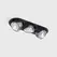SOL IN MINI X3, L301mm, W111mm, H50mm, LED 3x7W, 3000K, чорний/diamond black (01.7523.21.930.BK/DB)