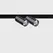 IN_LINE TUB S A 60 X2 DALI 4x, D30mm, H60mm, L211mm, LED 2x4.5W, 2700K, diamond black (06.2301.14.927.DB.DALI.4x)