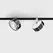 IN_LINE SOL MINI, DALI 4x, D75mm, H26mm, LED 6.3W, 3000K, diamond black/білий (06.7526.7.930.DB/WH.DALI.4x)