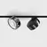 IN_LINE SOL, 2-х групний, ON/OFF, D95mm, H33mm, LED 10.8W, 4000K, diamond black/чорний (06.9533.14.940.DB/BK.2G)