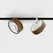 IN_LINE SOL, 2-х групний, ON/OFF, D95mm, H33mm, LED 10.8W, 4000K, coffee/білий (06.9533.14.940.CFG/WH.2G)