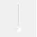 BALL M P NANO BASE, D100мм, H1500мм, 7W LED, 3000К, IP20, білий (03.1001.7.930.WH)