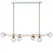 Люстра PikArt Brass&Glass 26272-2