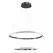 Люстра Goldlux 336736 Diana LED 2x44W 4000K 6200Lm IP20 чорна