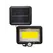 Вуличний світильник на сонячній батареї Goldlux 323071 Duo LED 1x1W 6000K 220Lm IP44 чорний