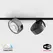 Прожектор IN_LINE SOL TW, D95mm, H33mm, LED 13W, TW DIM: 2700K(881Lm)-6500K(1025Lm), 24°, CRI>90, 48V DС, IP20, хром/чорний