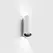 Накладний настінний світильник WALL TUB M 140, вгору/вниз, D50mm, SP55mm, H140mm, CREE LED 2x4.5W, 3000K, 2x151Lm, 60°, CRI>90, IP20, 220-240V, білий