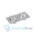 Точечный светильник Goldlux 302151 South GU10 2x8W IP20 Silver