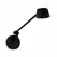 Бра AZzardo MOLLY S WALL BLACK (AZ6805)