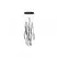 Підвісний світильник AZzardo FLOW 13 PENDANT 3-STEP DIMM BLACK AZ6817