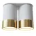 Точковий спот PikArt BP Black/White Gold подвійний NEW 28003