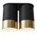 Точковий спот PikArt BP Black/White Gold подвійний NEW 28003