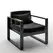 Террасное кресло BlackBrass Chair PikArt, арт. 31390