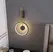 Бра Linef BD117 BK+GD