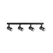 Поворотный светильник, спот Goldlux 337115 Verona LED 4x28 Вт 4000 К 3200 лм IP20 черный