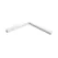 Магнитный трековый светильник AZzardo SAGA TRACK MAGNETIC CORNER B 24W MILKY120 4000K WH AZ4620