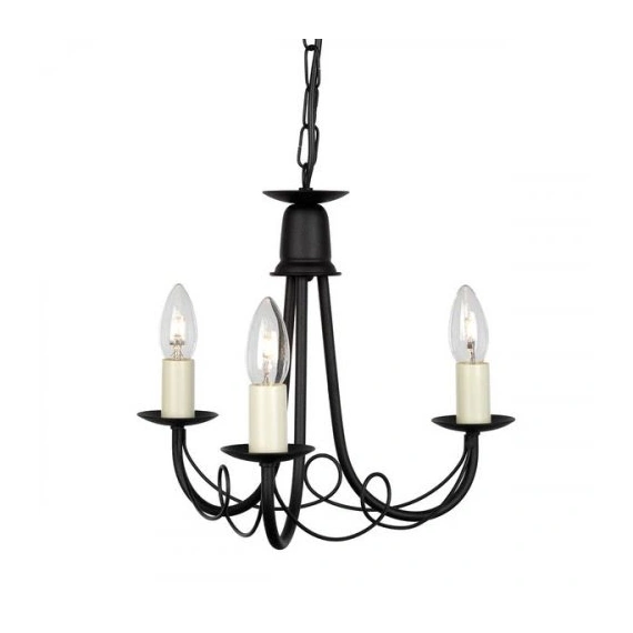 Люстра Elstead Minster MN3 BLACK