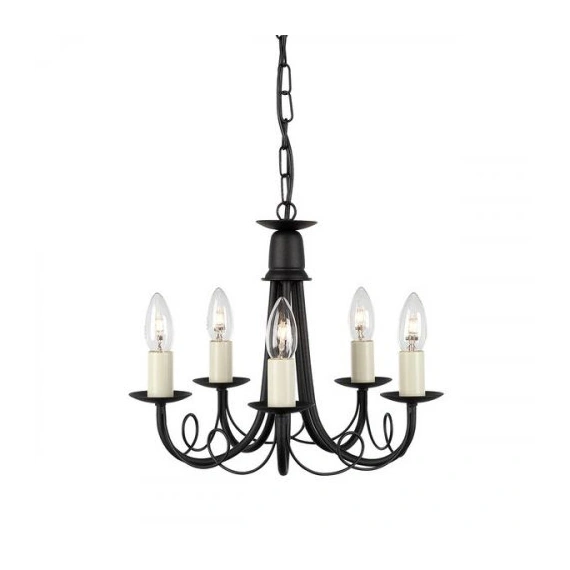 Люстра Elstead Minster MN5 BLACK