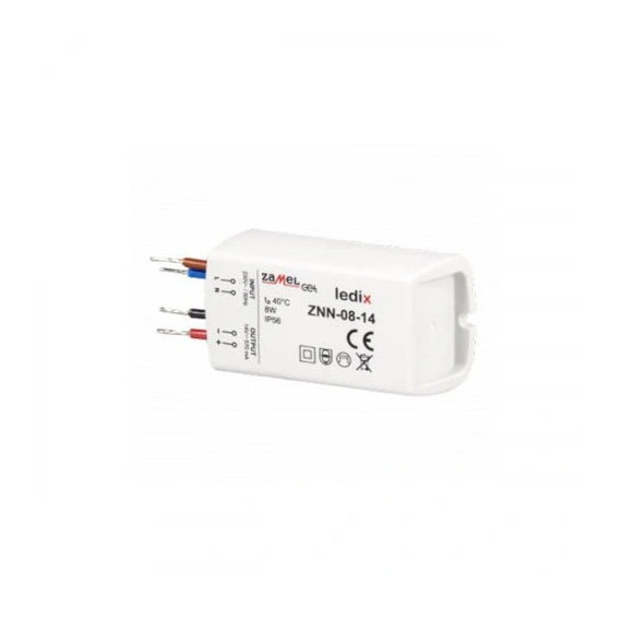 Блок живлення Ledix ZNN-08-14 накладний монтаж 14V DC/8W