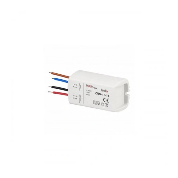 Блок живлення Ledix ZNN-15-14 накладний монтаж 14V DC/15W