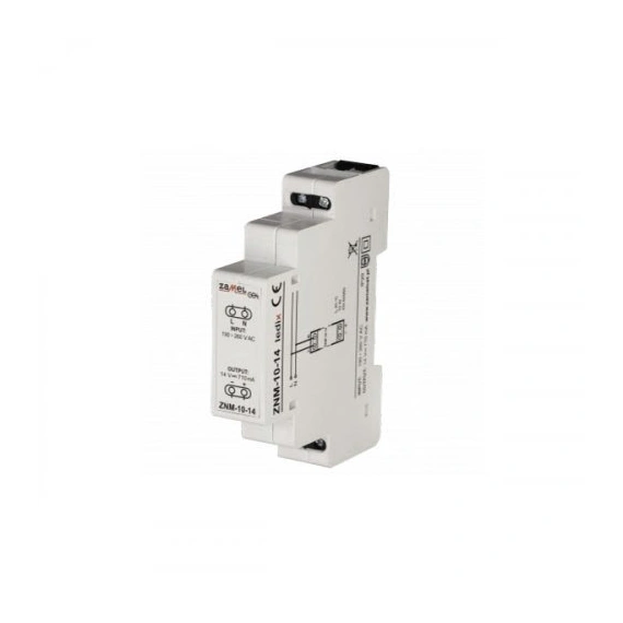 Модульний блок живлення Ledix ZNM-10-14 на DIN-рейку 14V DC/10W