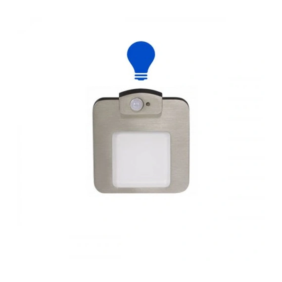 Вбудований LED-світильник з датчиком руху Ledix MOZA 01-212-25 синє світло