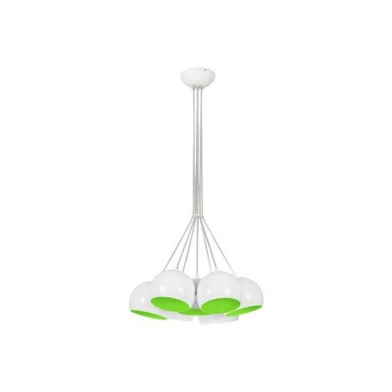 Люстра Nowodvorski BALL WHITE-GREEN FLUO 6474