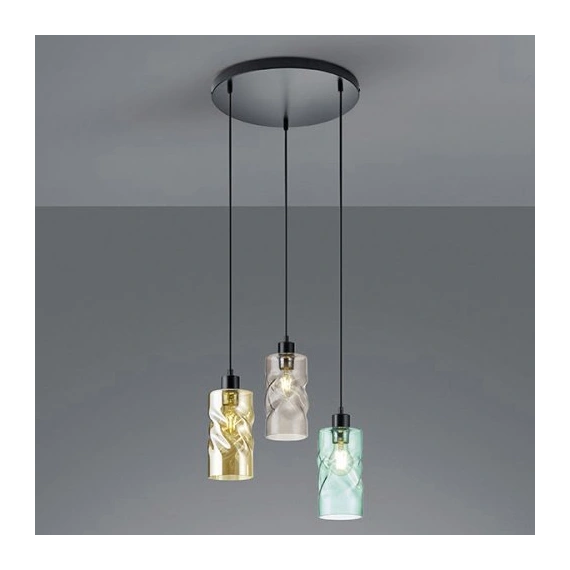 Підвісний світильник TRIO SWIRL R30533917