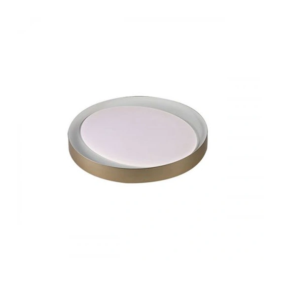 Настенно-потолочный LED-светильник Ultralight UL4100 d490 2*48W золотой с пультом ДУ