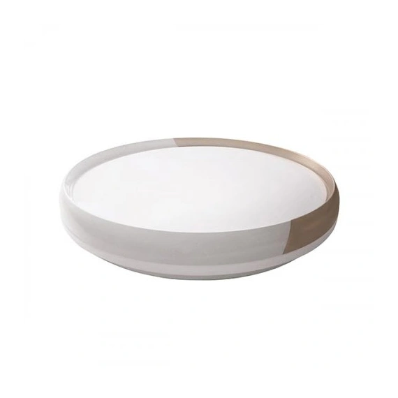 Настенно-потолочный LED-светильник Ultralight UL4200 d490 2*36W белый с золотом
