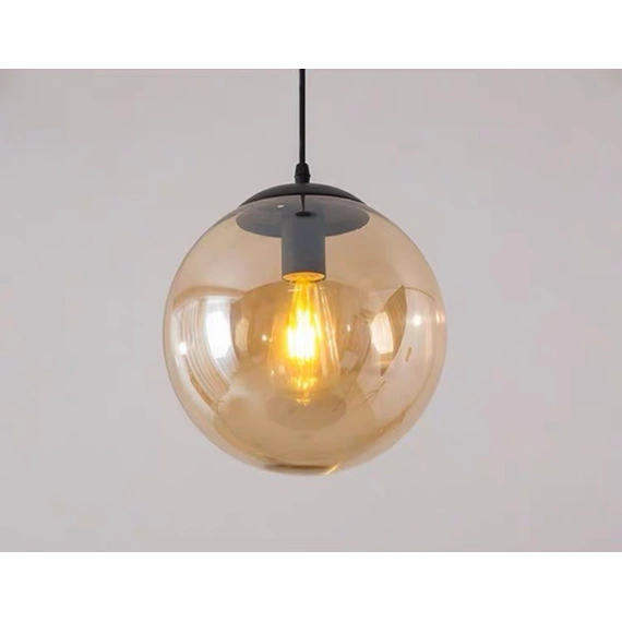 Однолампова серія люстр Amber bubbles