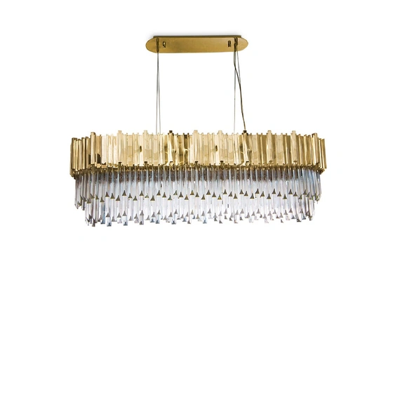 Зеркало Empire Gold Oval