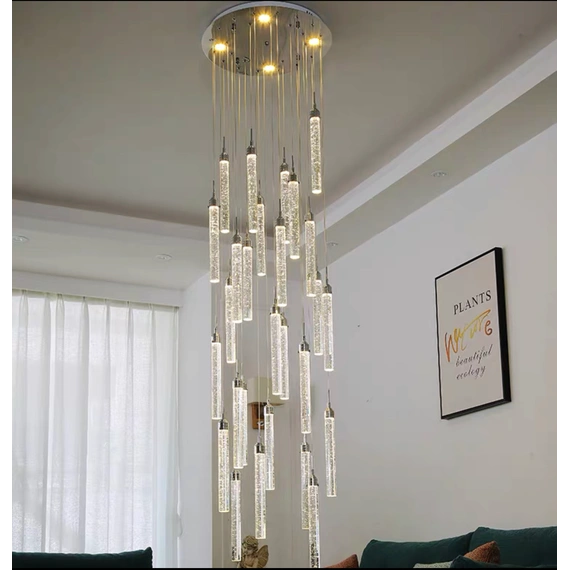Тросова серія люстр Tube Led Long Lamp