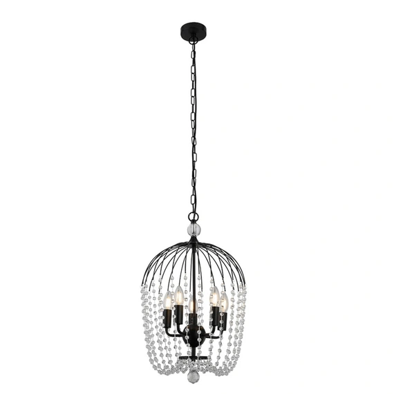 Люстра Searchlight SHOWER 30216-5BK