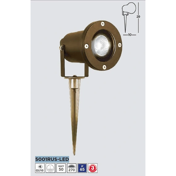 Searchlight SPIKEY 5001RUS-LED