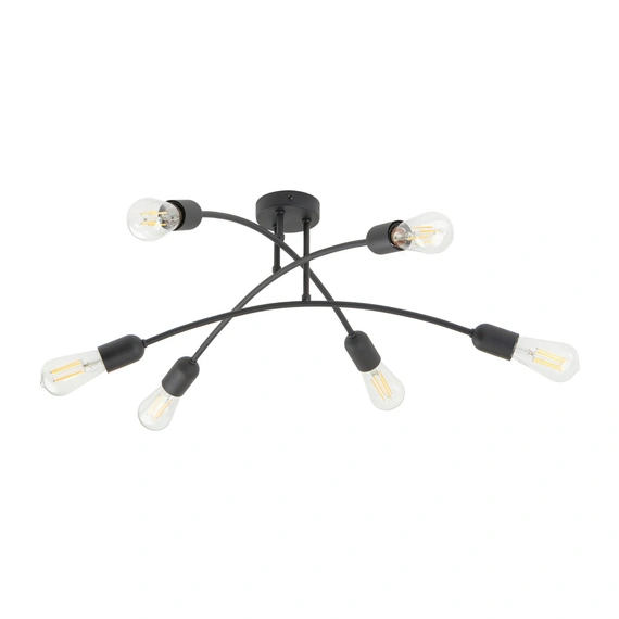 Люстра TK Lighting HELIX BLACK 4679