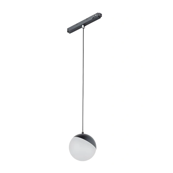 Магнітний трековий світильник Nowodvorski 10153 LVM Lid Led 8w 3000к 650 Lm IP20 Bl