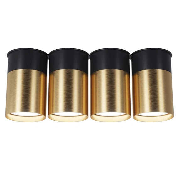 Точковий спот PikArt BP Black/White Gold на 4 лампи 25624