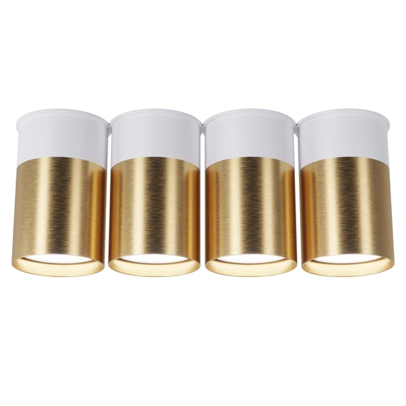 Точковий спот PikArt BP Black/White Gold на 4 лампи 25624
