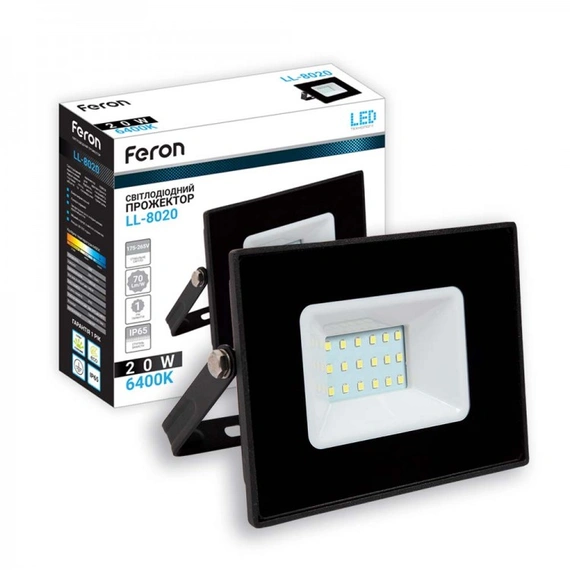 Светодиодный прожектор Feron LL-8020 20W 40056