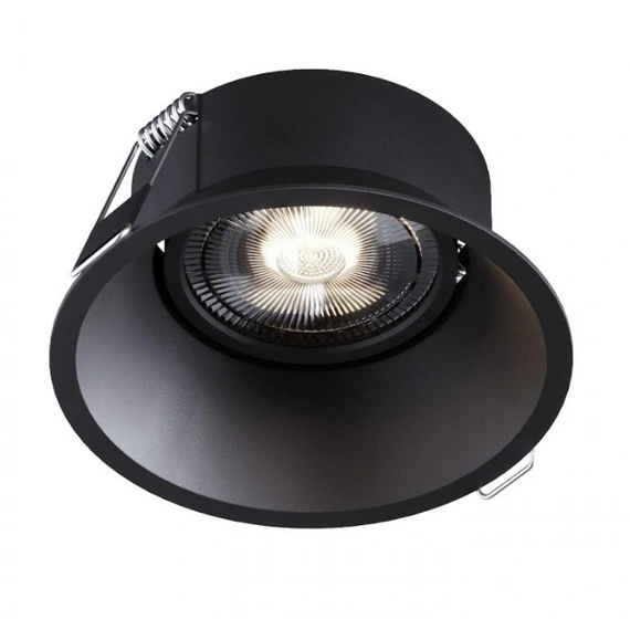 Светильник точечный врезной KLOODI KD-1129-R BK