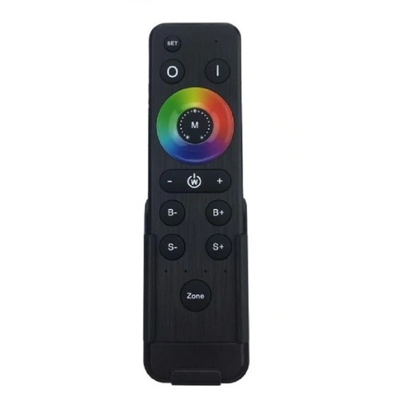 Пульт дистанційного керування RF 2.4GHz 4-зонний 5 в1 DIM/CCT/RGB/RGBW/RGBCW, AAA*2 KLOODI KD-HX-RFBK-RGB-2.4G