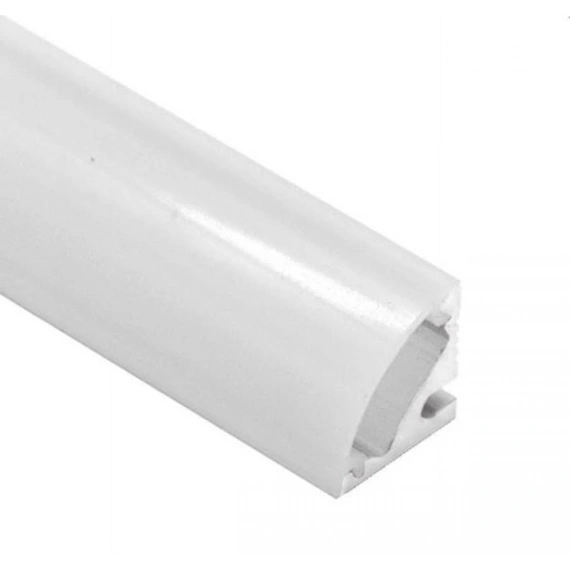 LED профіль кутовий з розсіювачем PC матовий опал, 2м KLOODI KLP1111 2