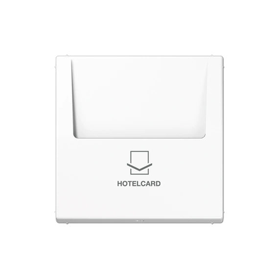 Накладка карткового вимикача JUNG LS590 CARD WW білий