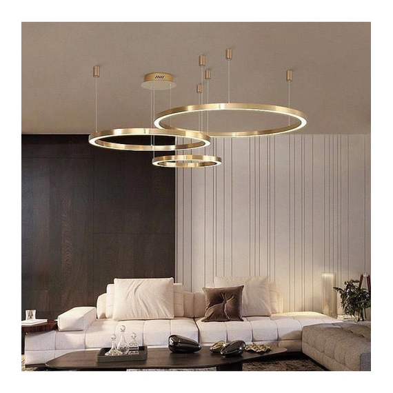 Підвісна люстра Sevilla Light Rings 800+600+400 G